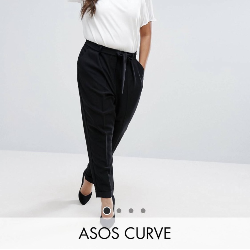 ASOS Curve woven pants